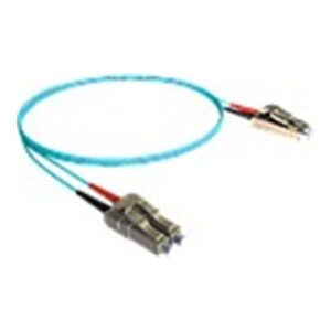 JARRETIERE OM3 CONNECTEUR LC VERS LC 2m BLEU